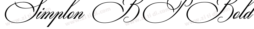 Simplon BP Bold字体转换 Simplon BP Bold字体转换